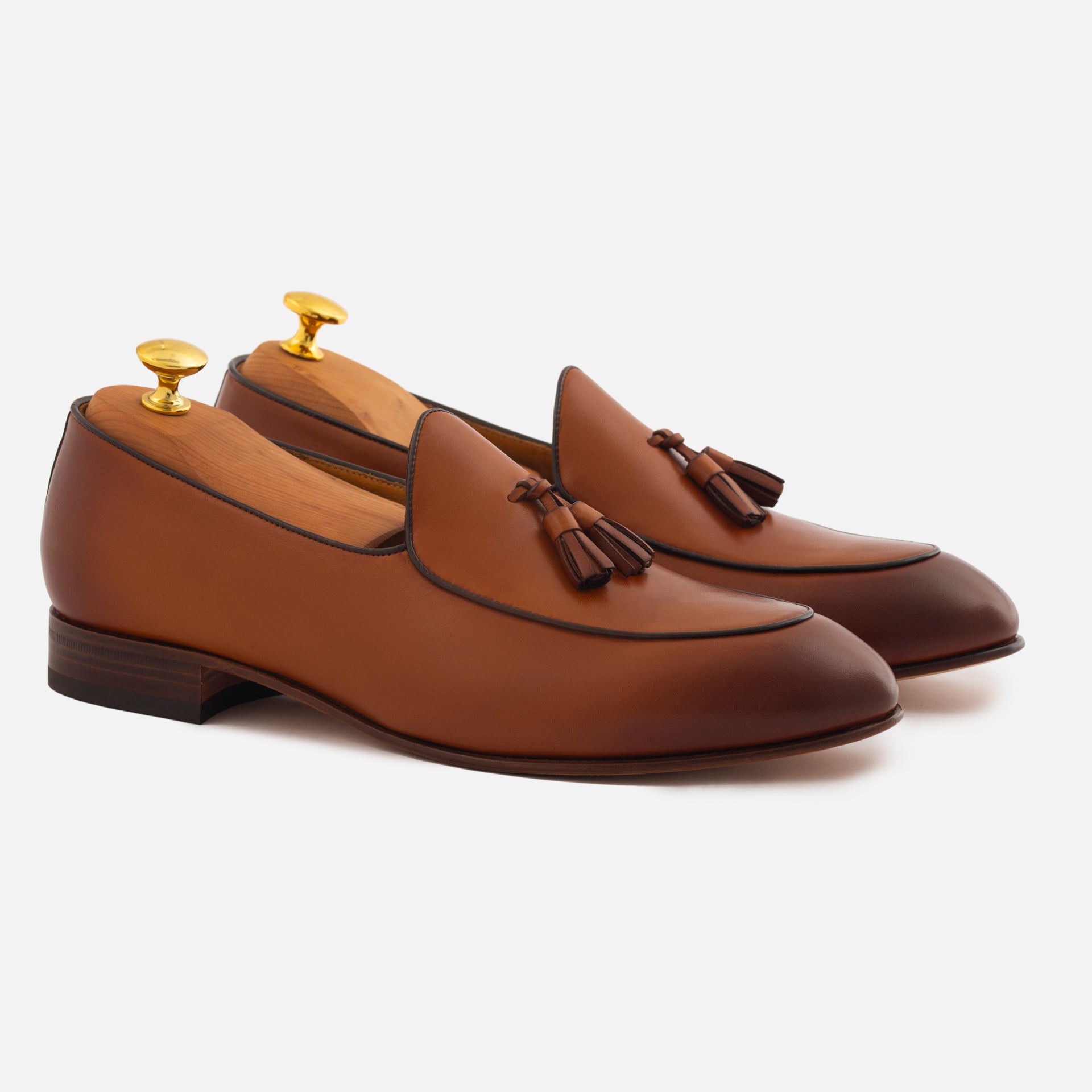 Perry Belgian Loafer - Full Grain Leather
