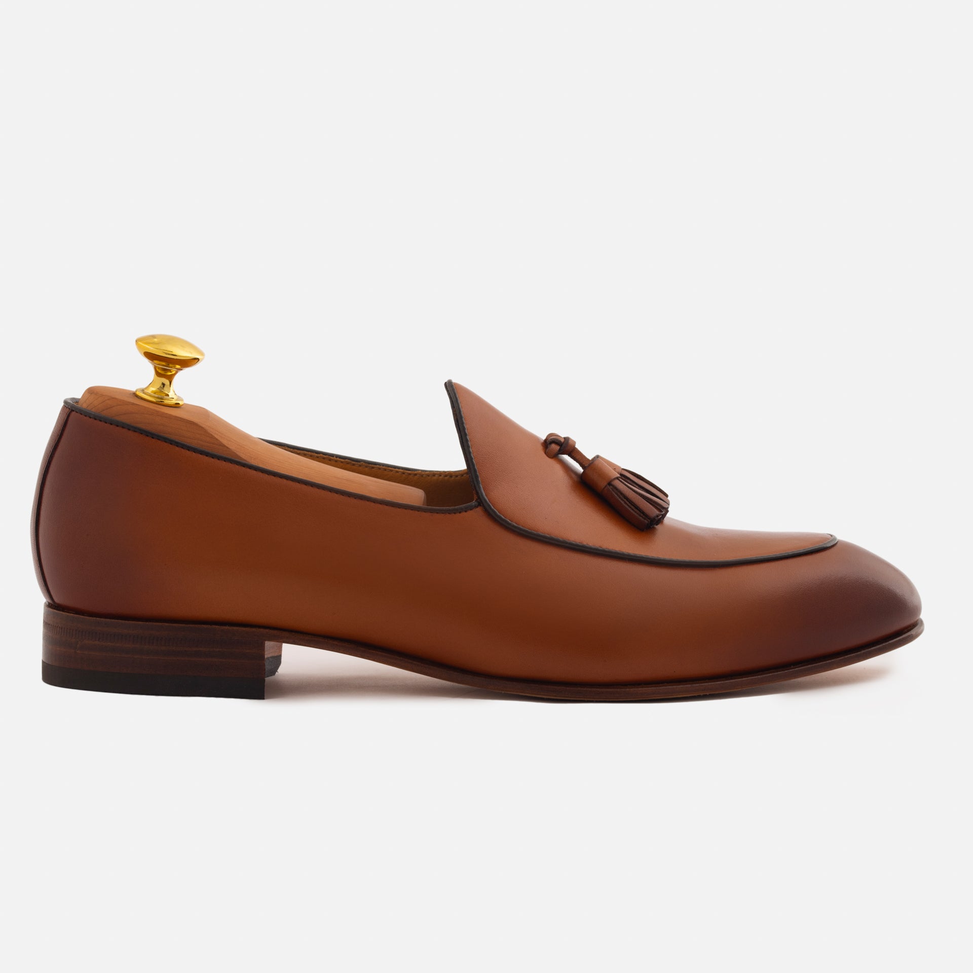 Perry Belgian Loafer - Full Grain Leather