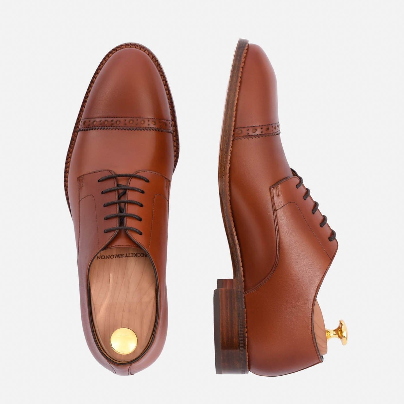 Norman Cap Toe Derbies