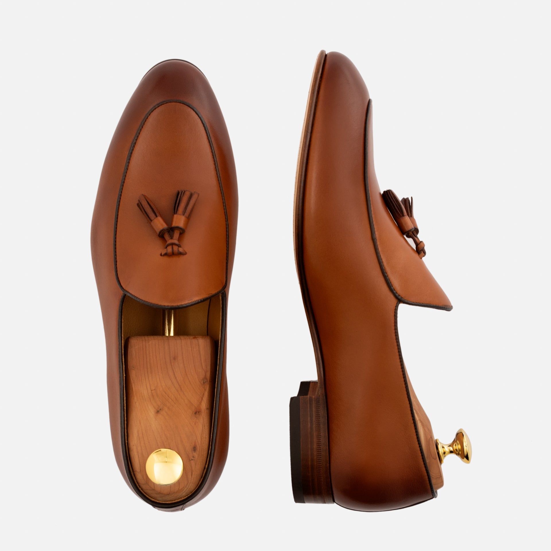 Perry Belgian Loafer - Full Grain Leather