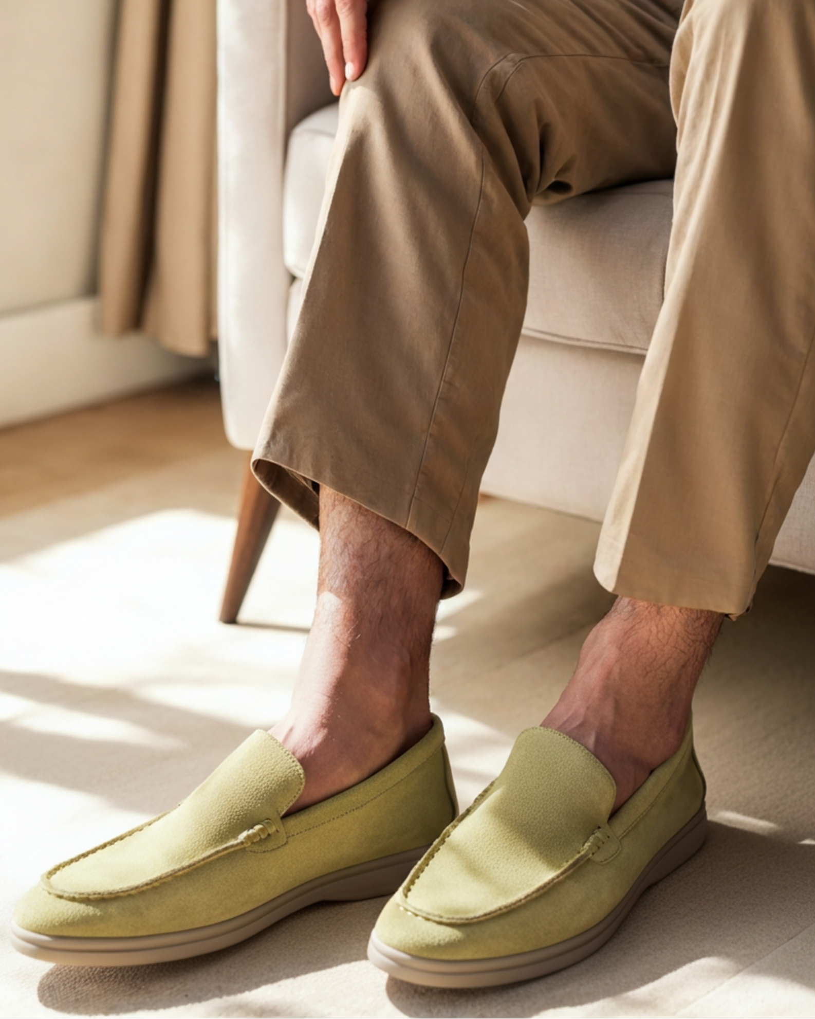 Positano Suede Loafers