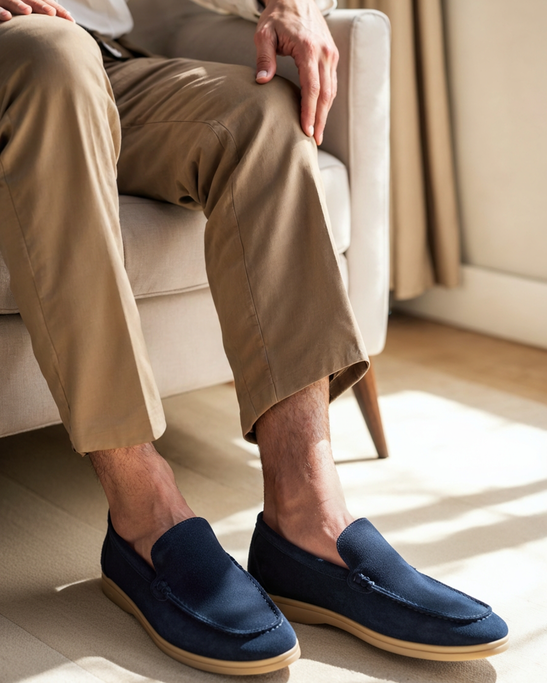 Positano Suede Loafers