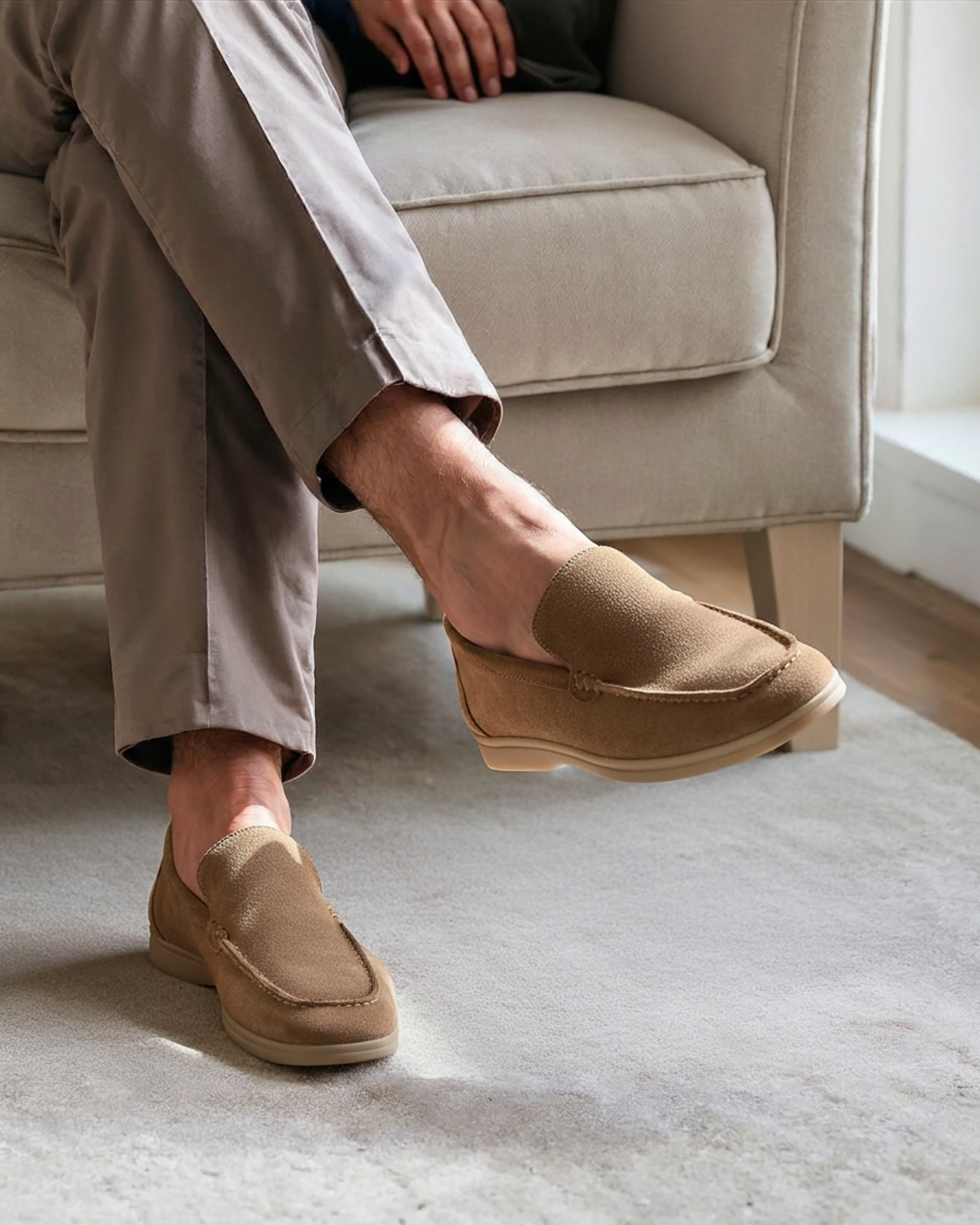 Positano Suede Loafers