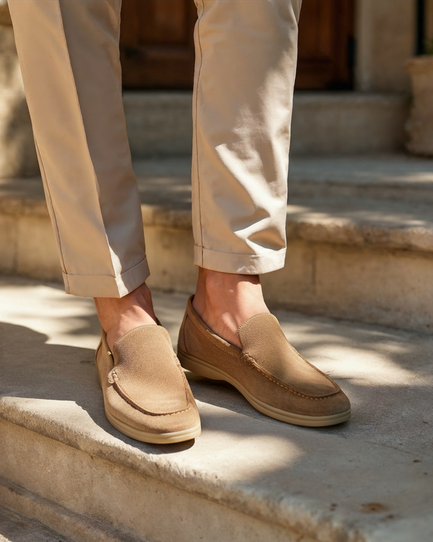 Positano Suede Loafers