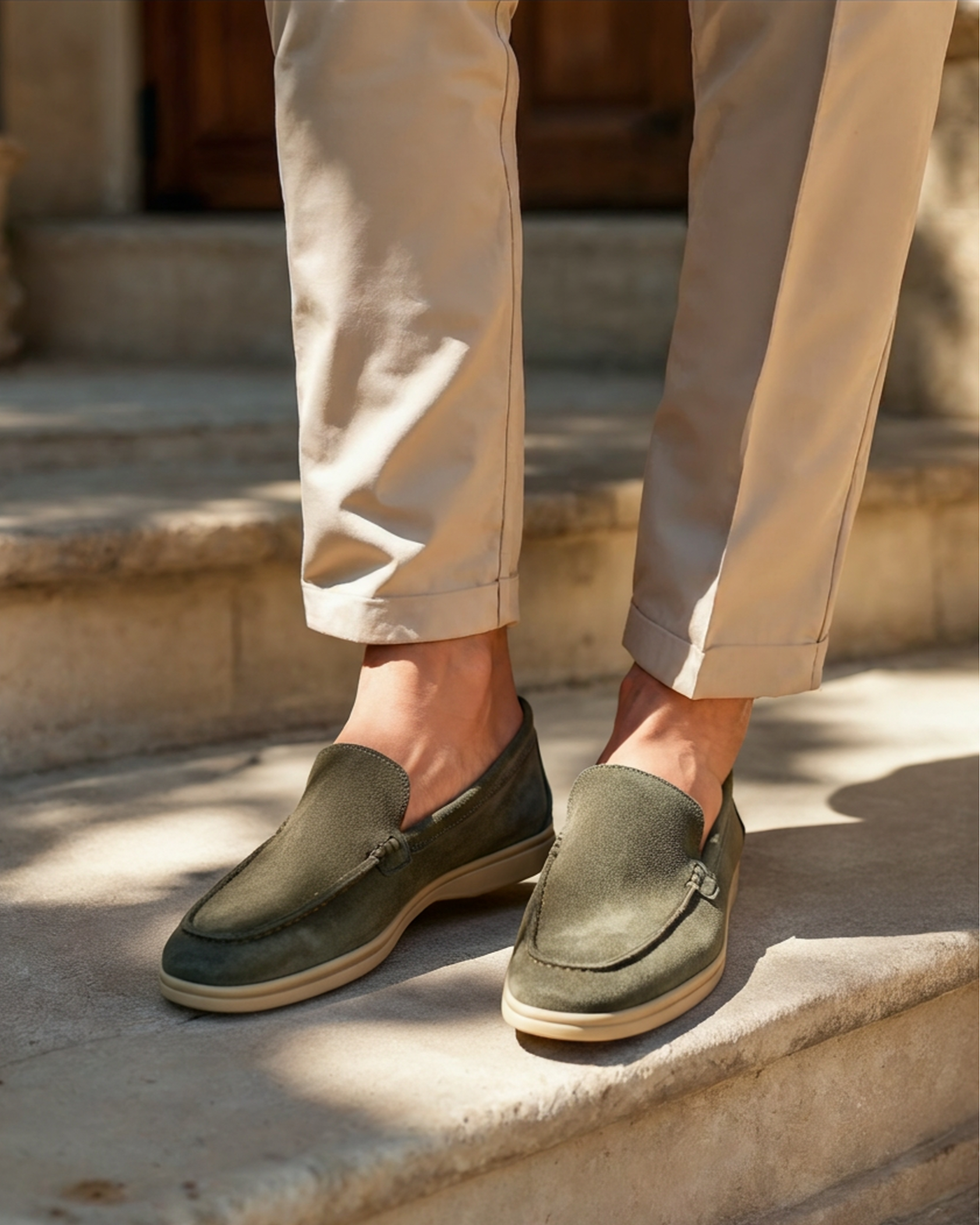 Positano Suede Loafers